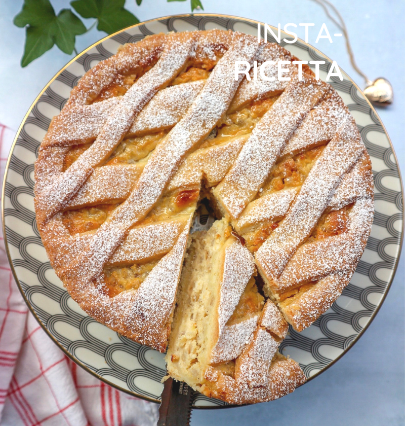 Pastiera napoletana con la crema pasticciera ricetta tradizionale di LA VIE EST FIT