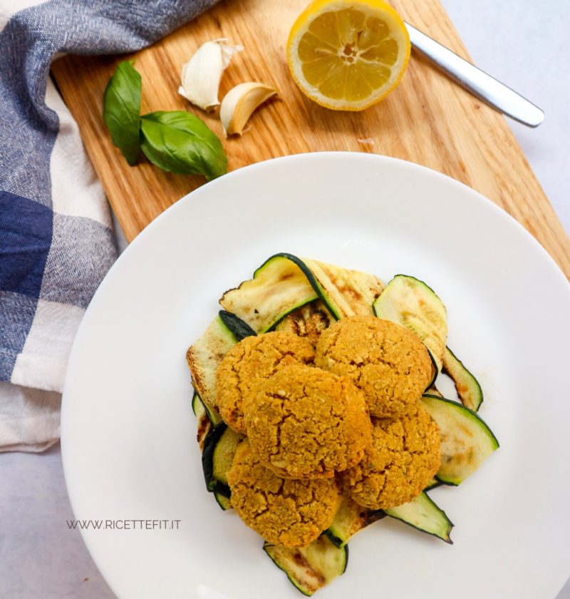 Falafel di ceci light senza uova glutine vegan al forno di LA VIE EST FIT