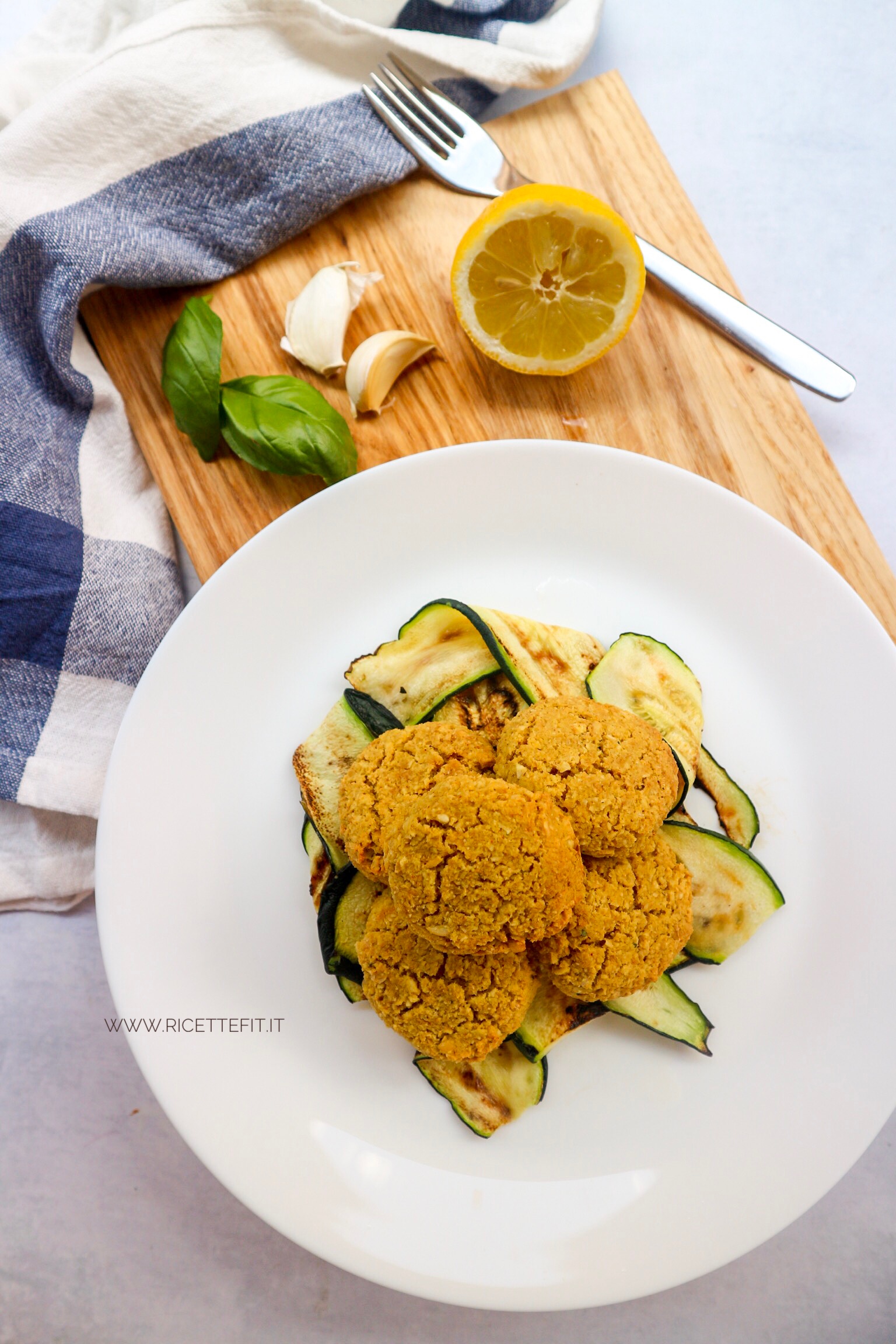 Falafel di ceci light senza uova glutine vegan al forno di LA VIE EST FIT