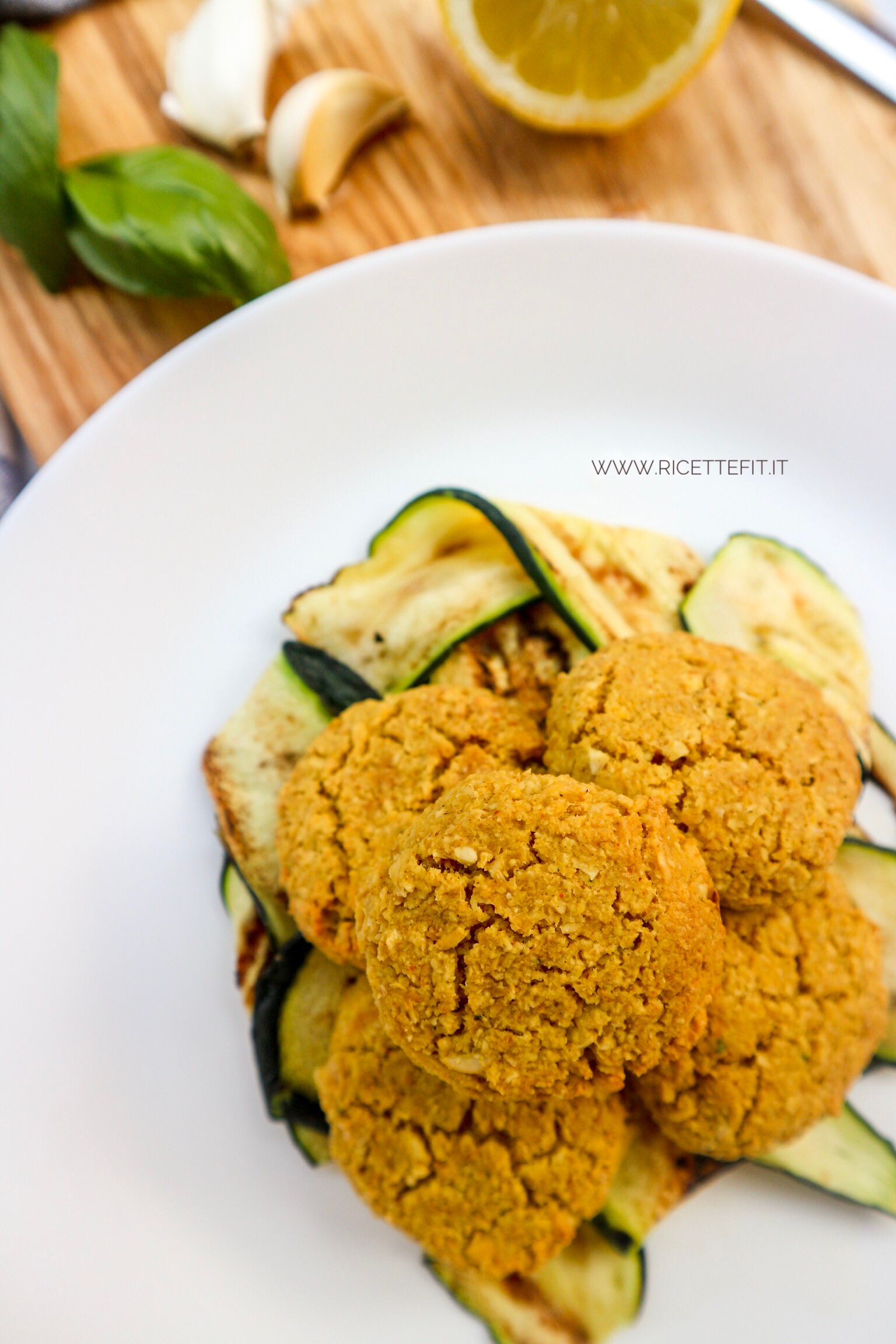 Falafel di ceci light senza uova glutine vegan al forno di LA VIE EST FIT