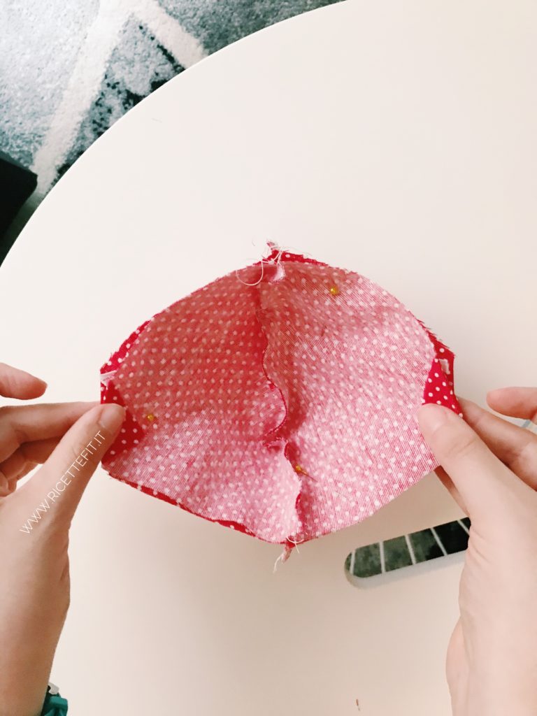Mascherina lavabile fai da te con il piatto in 5 minuti, tutorial facile di LA VIE EST FIT