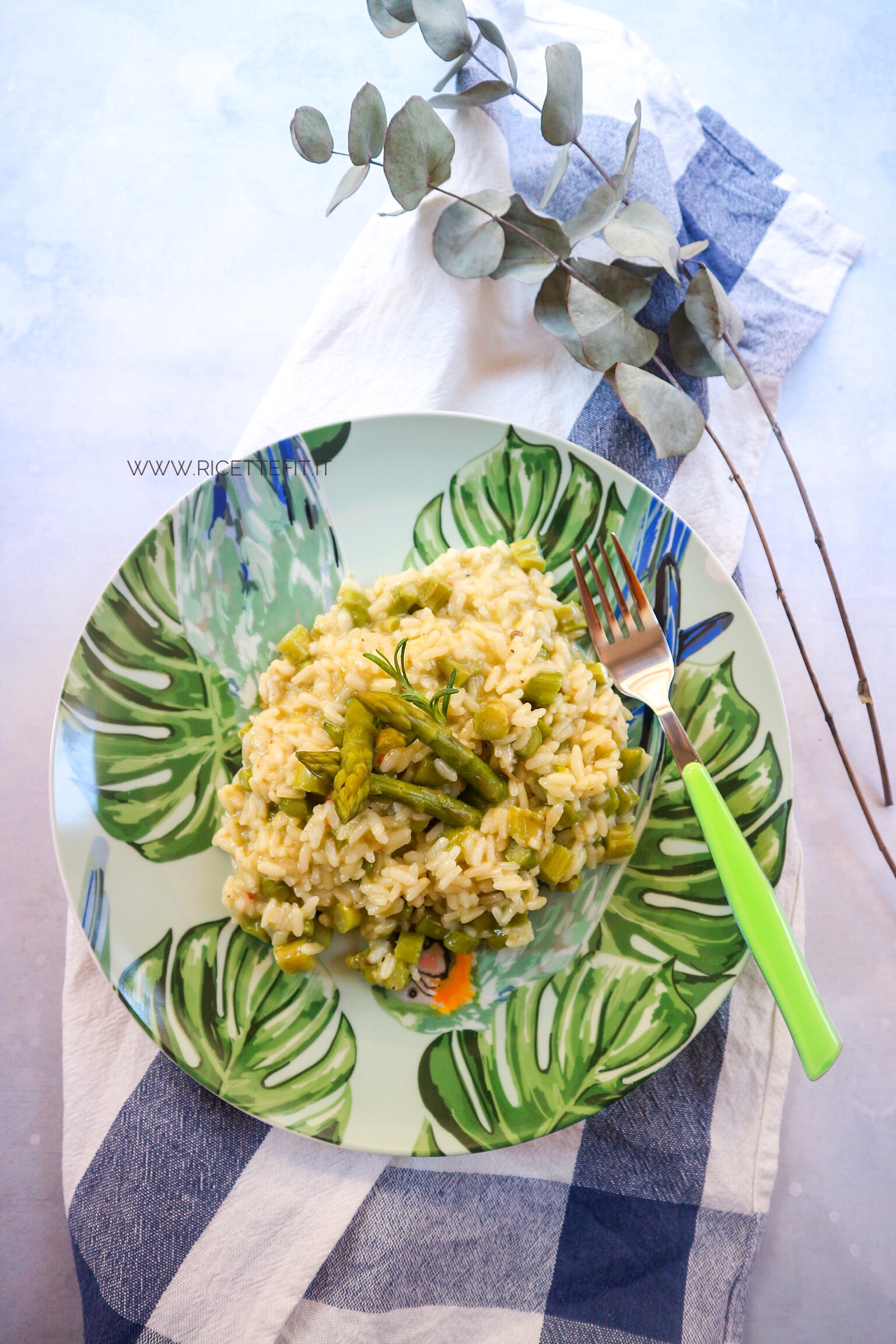 Risotto light asparagi senza lattosio di LA VIE EST FIT