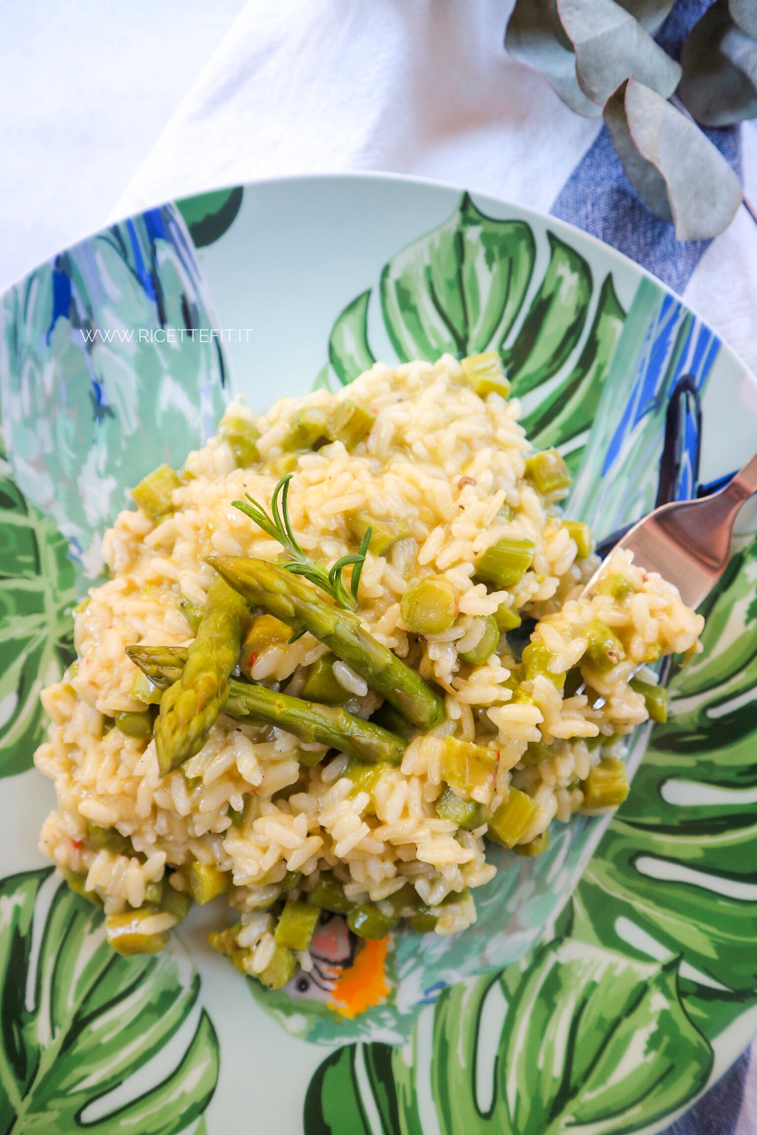 Risotto light asparagi senza lattosio di LA VIE EST FIT