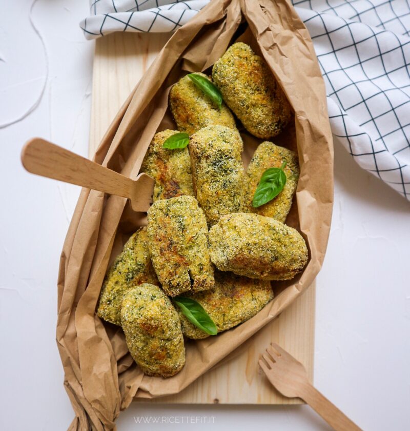 Crocchette di patate e broccoli senza glutine senza uova senza lattosio e light di LA VIE EST FIT