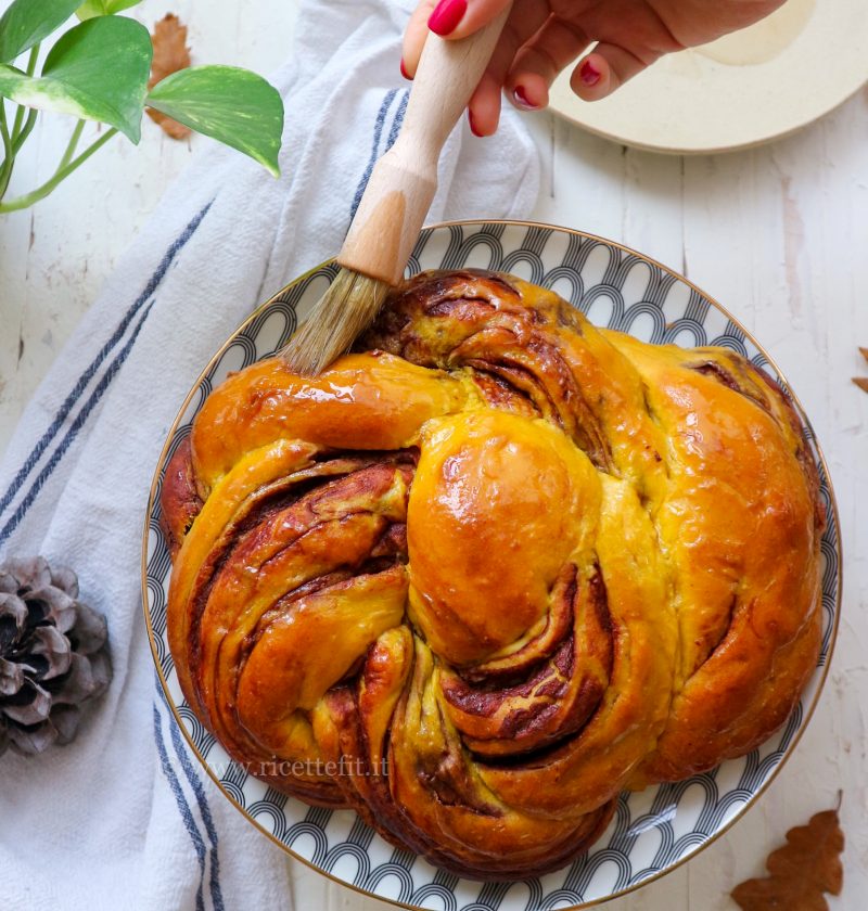 PANBRIOCHE ZUCCA E CIOCCOLATO LIGHT VEGAN SENZA UOVA BURRO LATTOSIO DI LA VIE EST FIT