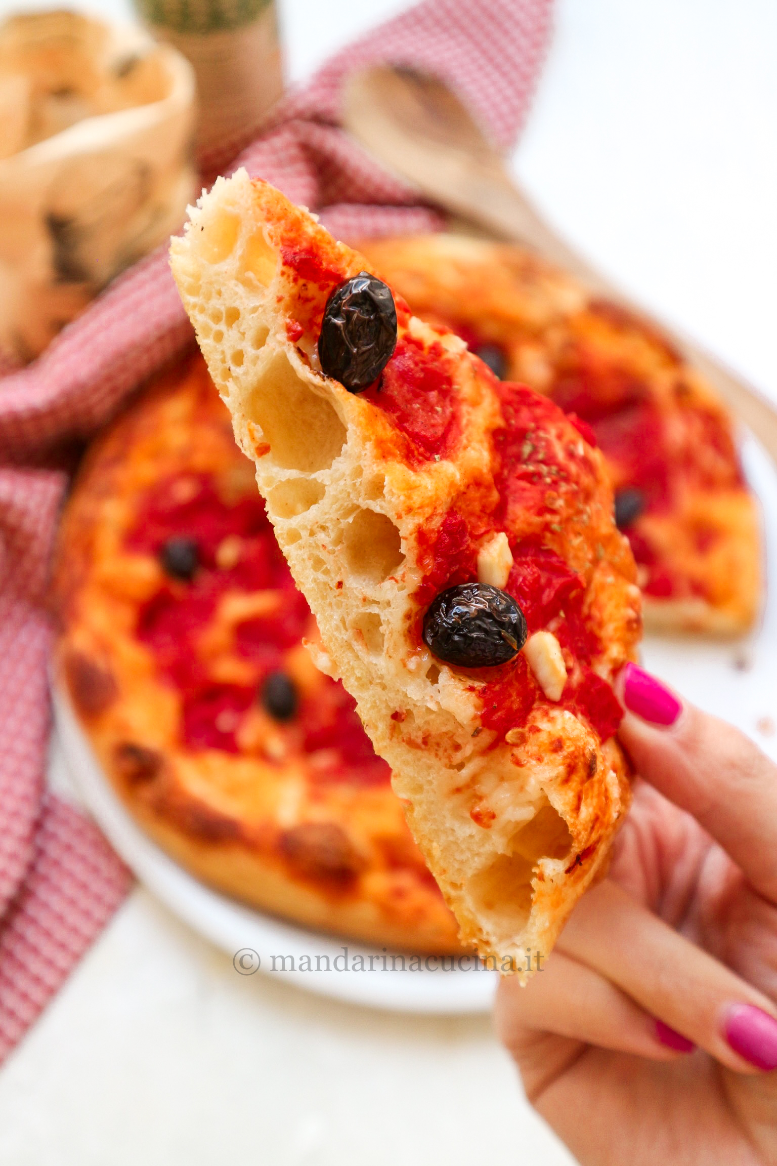 Focaccia morbidissima senza impasto facile e veloce con licoli lievito madre o poolish di LA VIE EST FIT